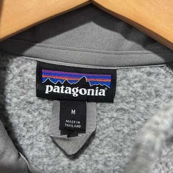 Patagonia women’s gray 1/4 zip better sweater size M - Picture 6 of 7